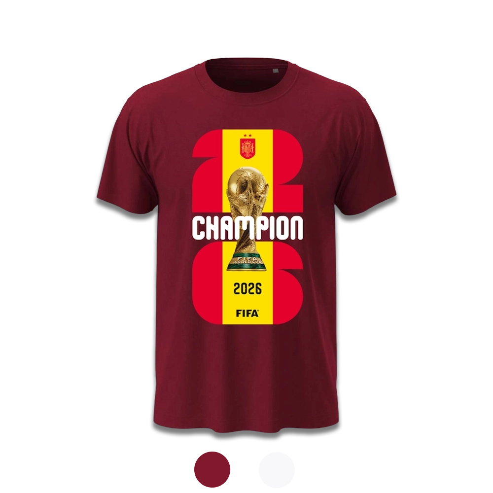 Tee-shirt Espagne champion du monde 2026 - DLB Design - Ariège