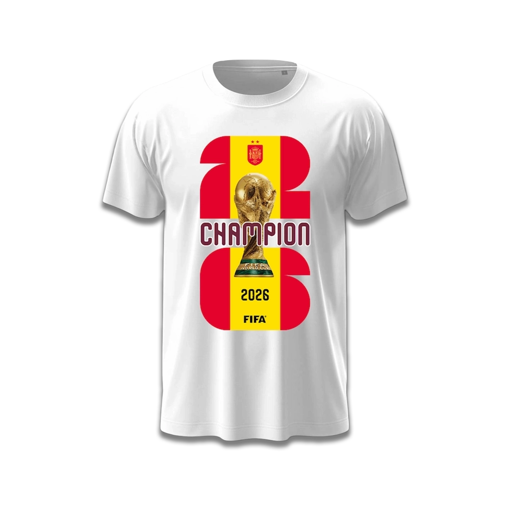 Tee-shirt Espagne champion du monde 2026 - DLB Design - Ariège
