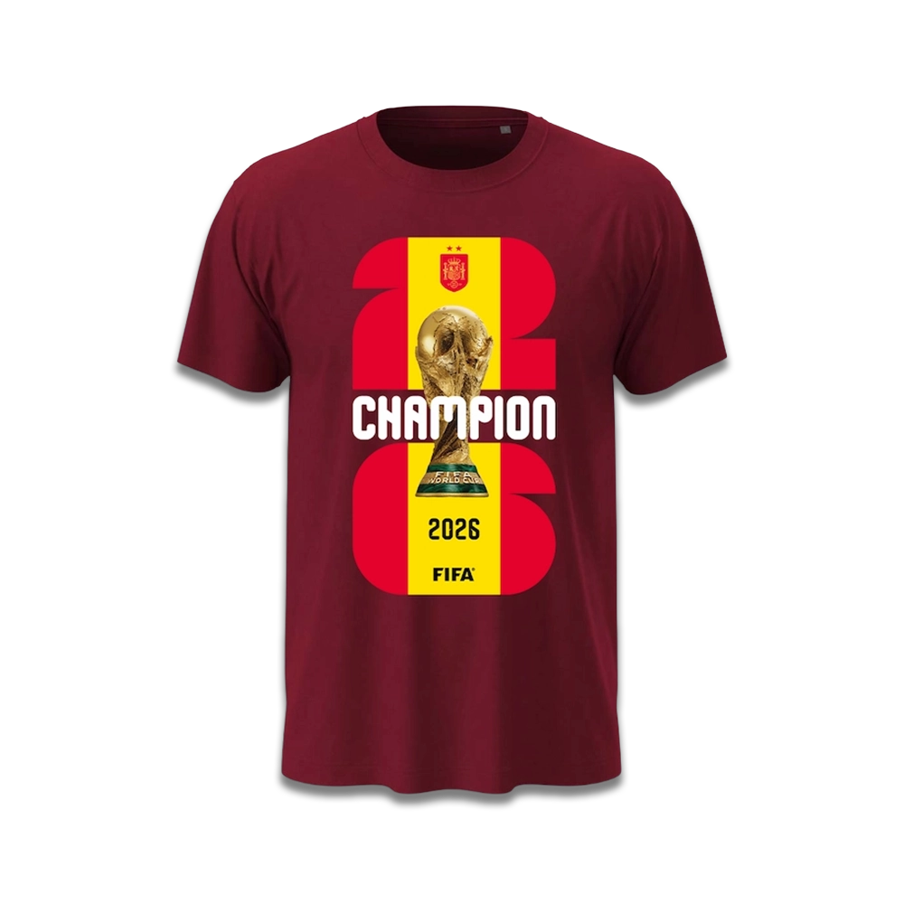 Tee-shirt Espagne champion du monde 2026 - DLB Design - Ariège