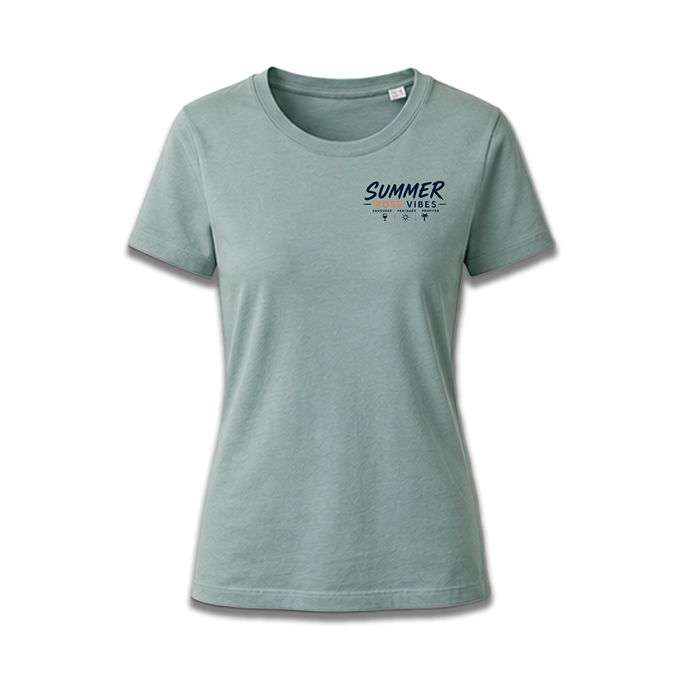 Tee-Shirt SUMMER VIBES - DLB Design - Ariège