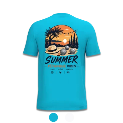 Tee-Shirt SUMMER VIBES - DLB Design - Ariège
