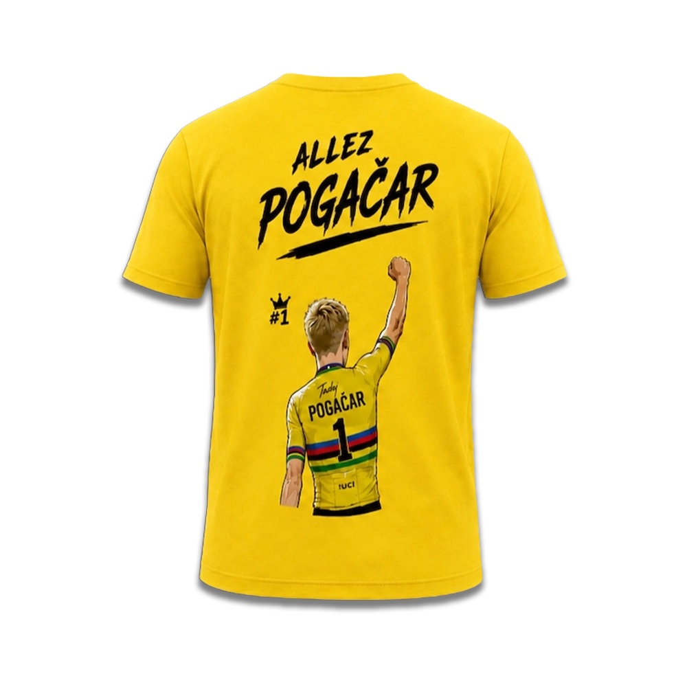 Tee-Shirt POGACAR - DLB Design - Ariège