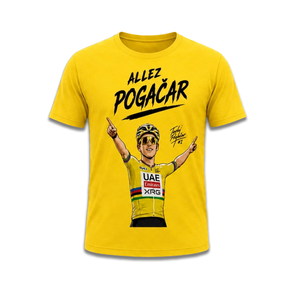 Tee-Shirt POGACAR - DLB Design - Ariège
