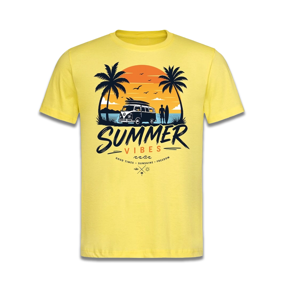 Tee-Shirt SUMMER VIBES - DLB Design - Ariège