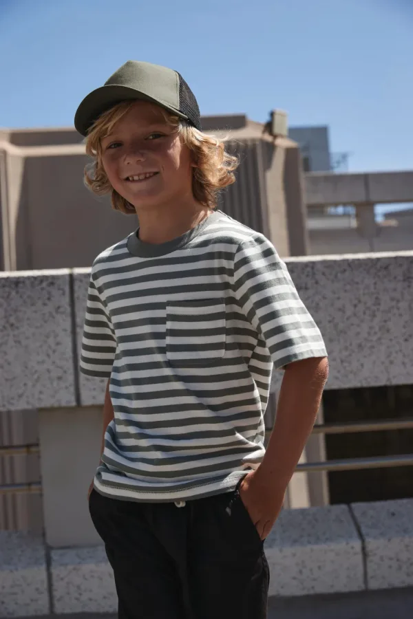 Casquette filet junior réglable à l'arrière B640B — photo de présentation