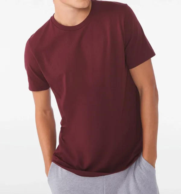T-shirt homme col rond BE3001 — photo de présentation