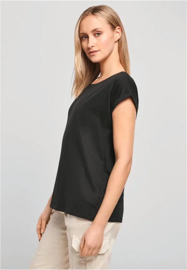 T-shirt manches à revers femme BY021 — photo de présentation