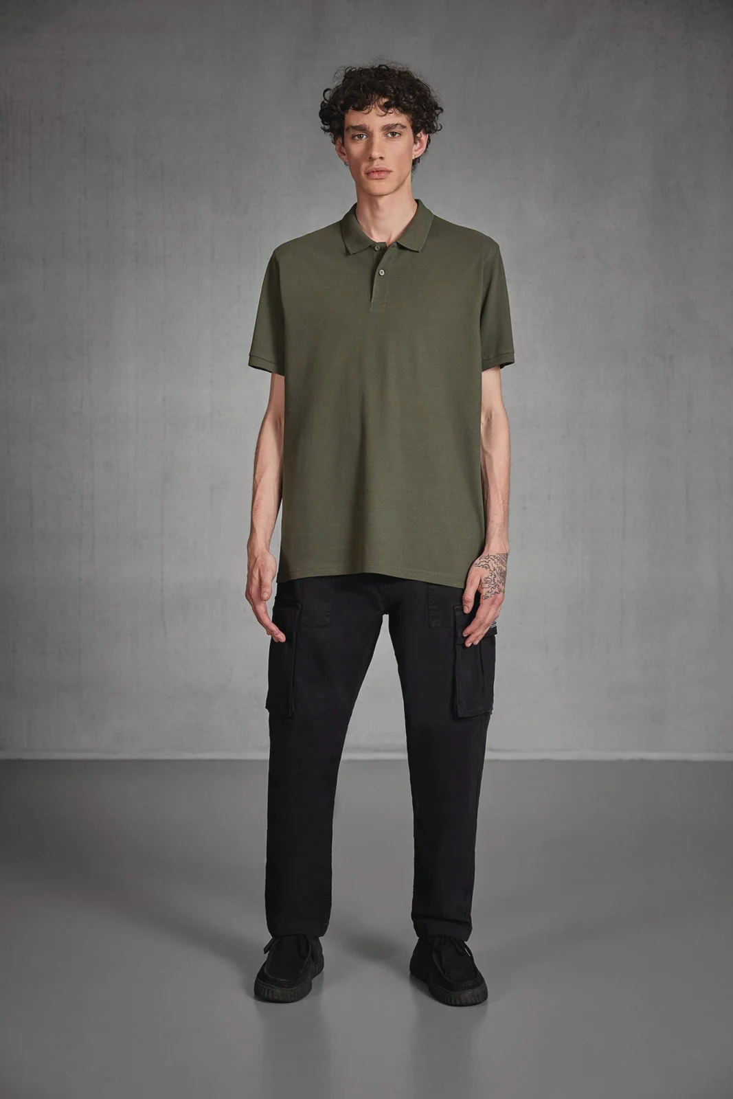 Polo bio homme CGPM430 — photo de présentation