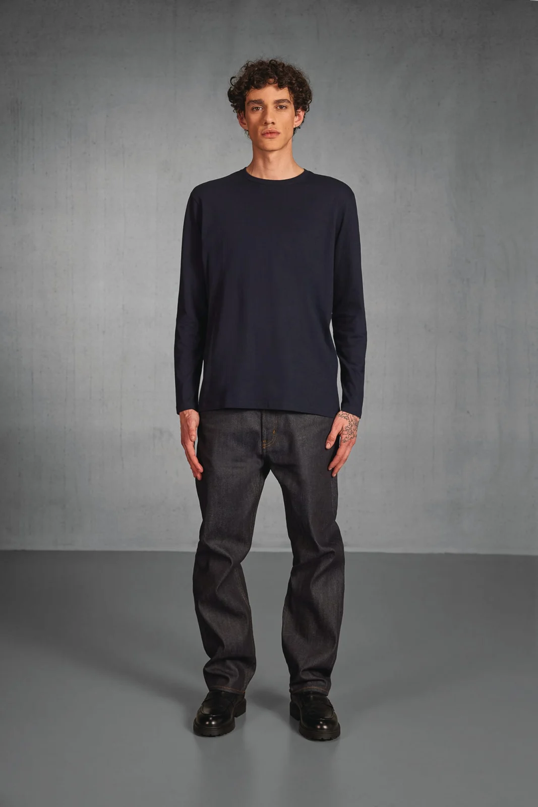 T-shirt homme manches longues #E190 CGTU07T — photo de présentation