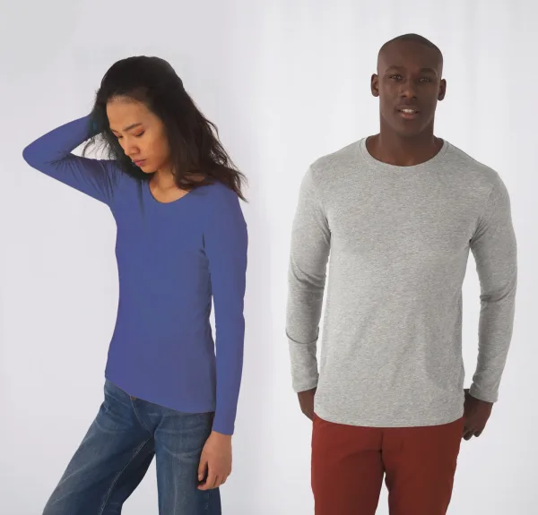 T-shirt bio Inspire homme manches longues CGTM070 — photo de présentation
