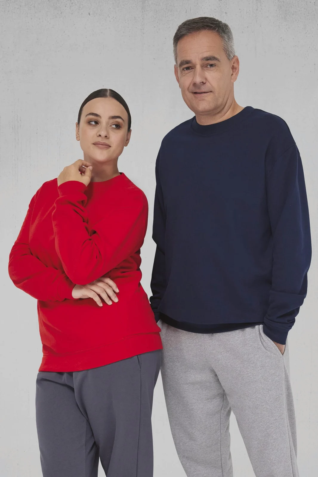 Sweat-shirt col rond ID.222 CGWG007 — photo de présentation