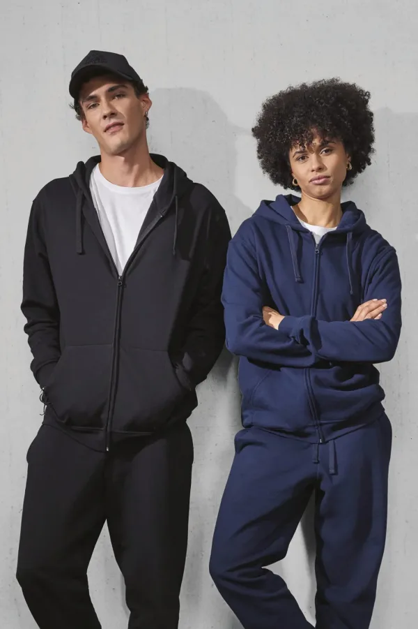 Sweat-shirt capuche zippé ID.224 (50/50) CGWG009 — photo de présentation