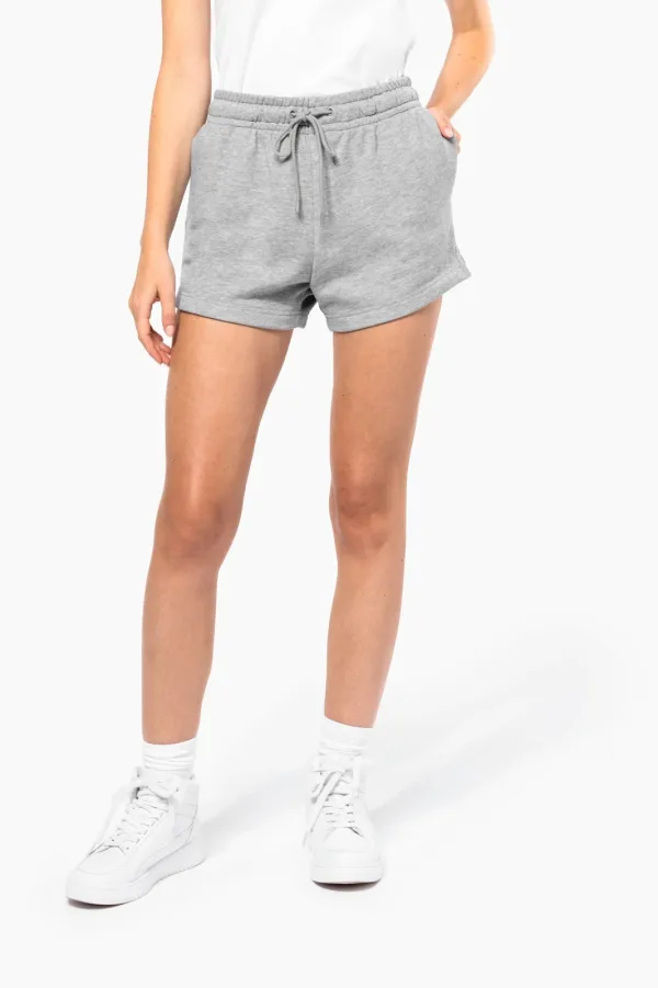 Short écoresponsable molleton non gratté femme K799 — photo de présentation