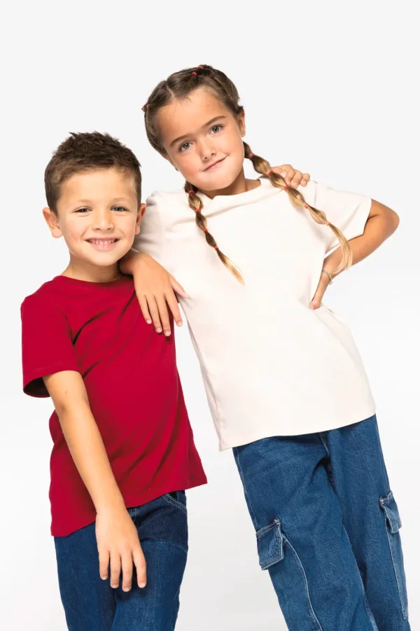T-shirt écoresponsable enfant NS307 — présentation sur mannequin