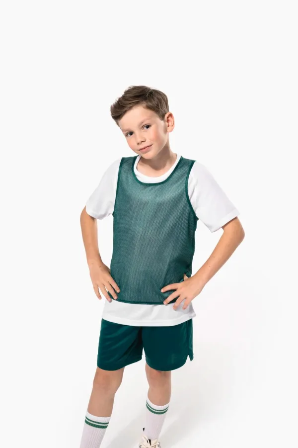 Chasuble réversible multisports enfant PA048 — photo de présentation