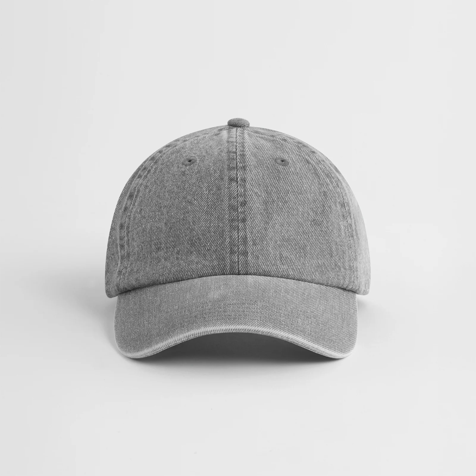 Casquette denim B105 — Acid Grey