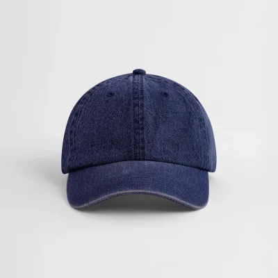 Casquette denim B105 — Indigo