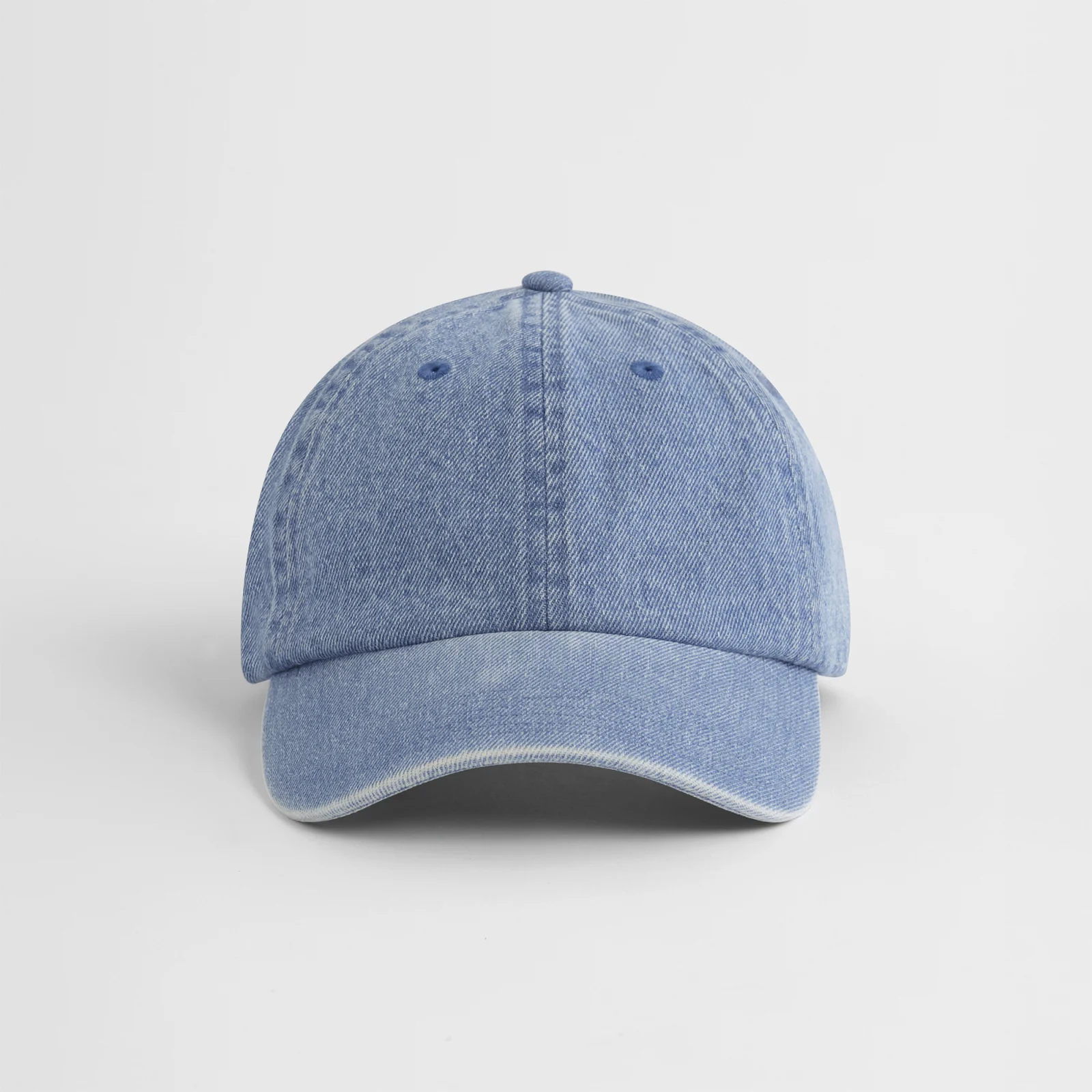 Casquette denim B105 — Mid blue