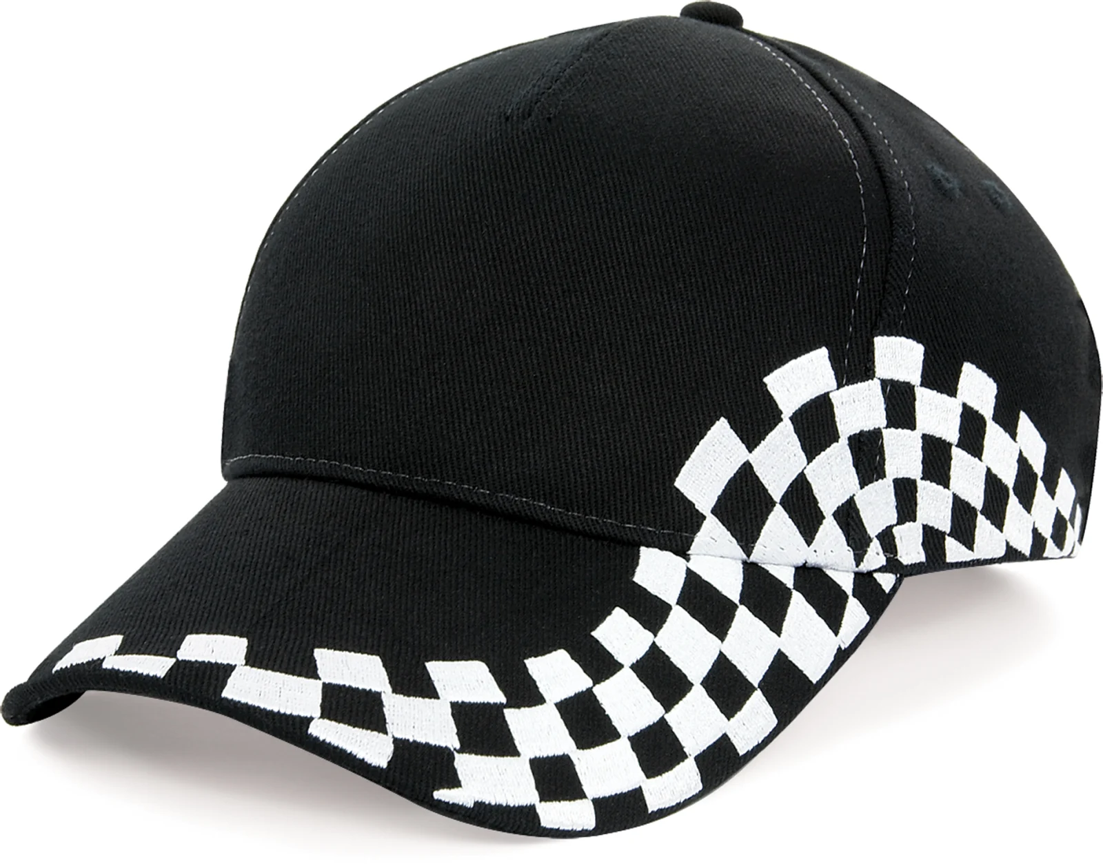 Casquette Grand Prix B159 — Black / White
