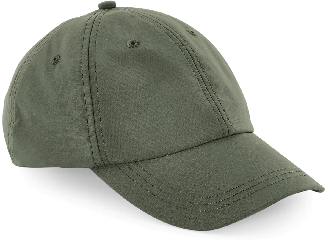 Casquette style Outdoor - 6 panneaux B187 — Olive Green