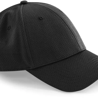 Casquette filet 6 panneaux B196 — Black