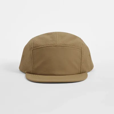 Casquette campeur d'extérieur en polaire recyclée B220R — Biscuit