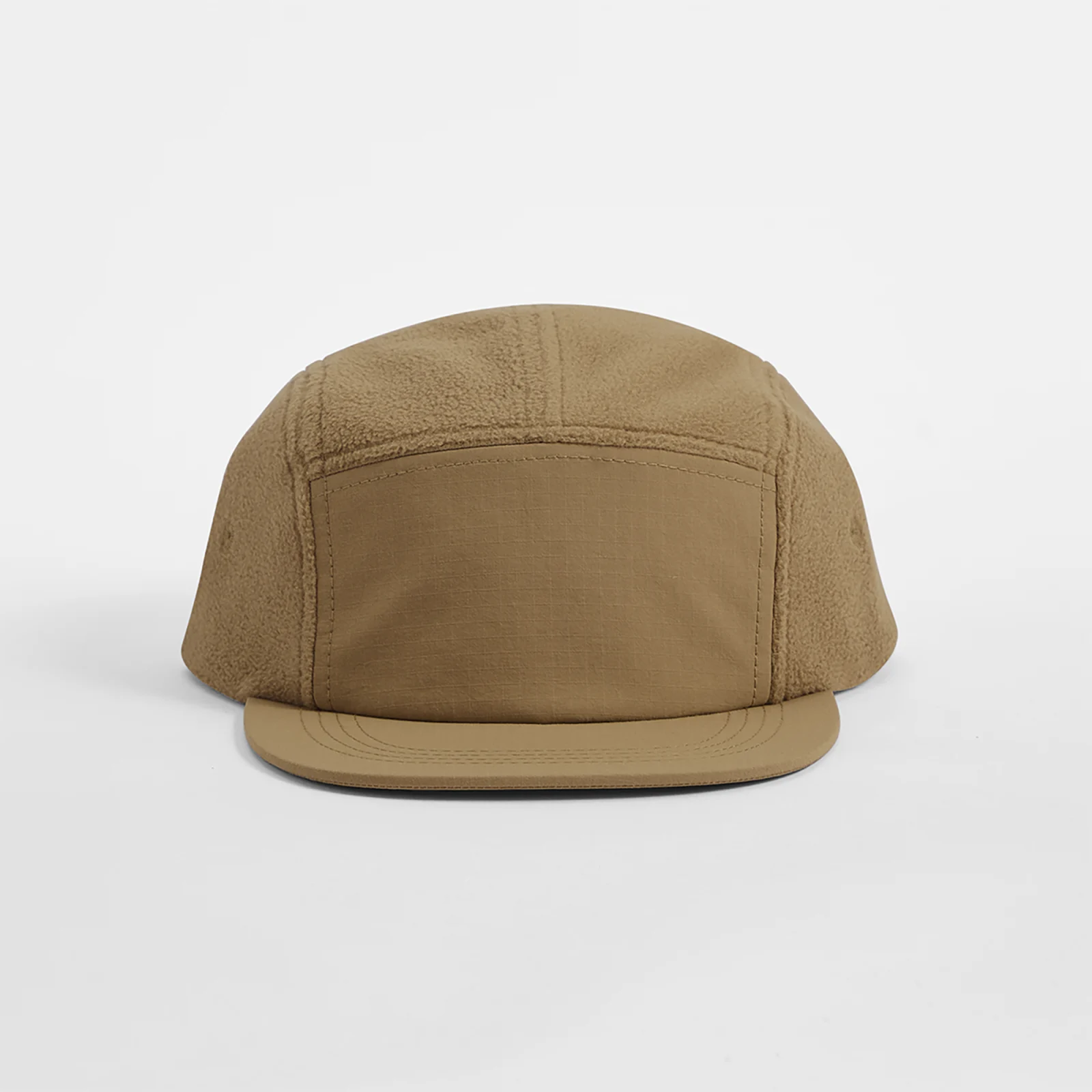 Casquette campeur d'extérieur en polaire recyclée B220R — Biscuit