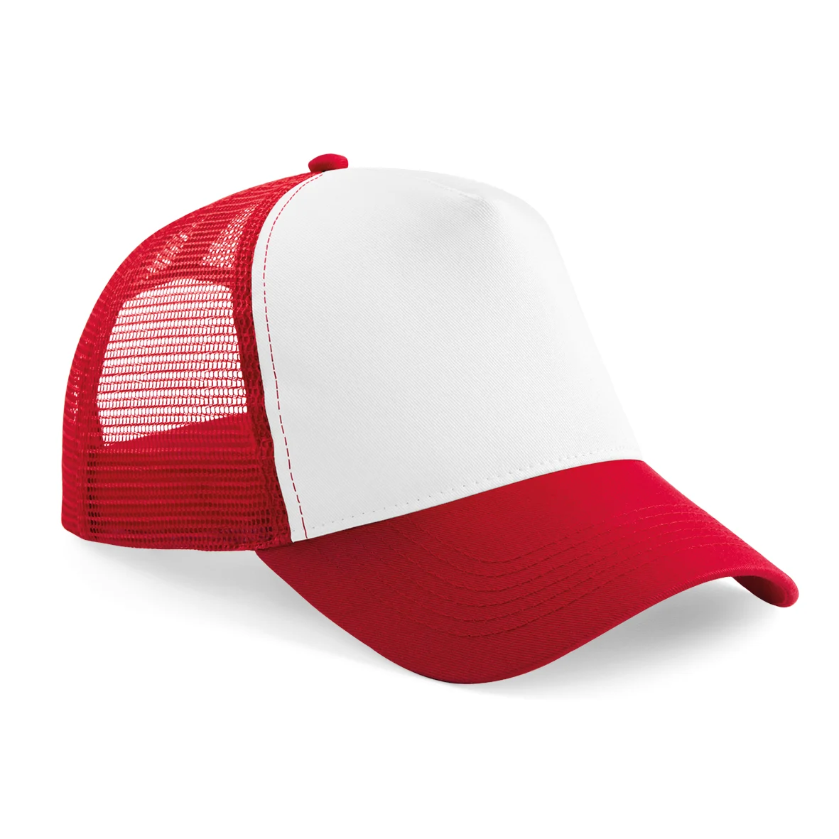Casquette filet junior réglable à l'arrière B640B — Classic Red / White