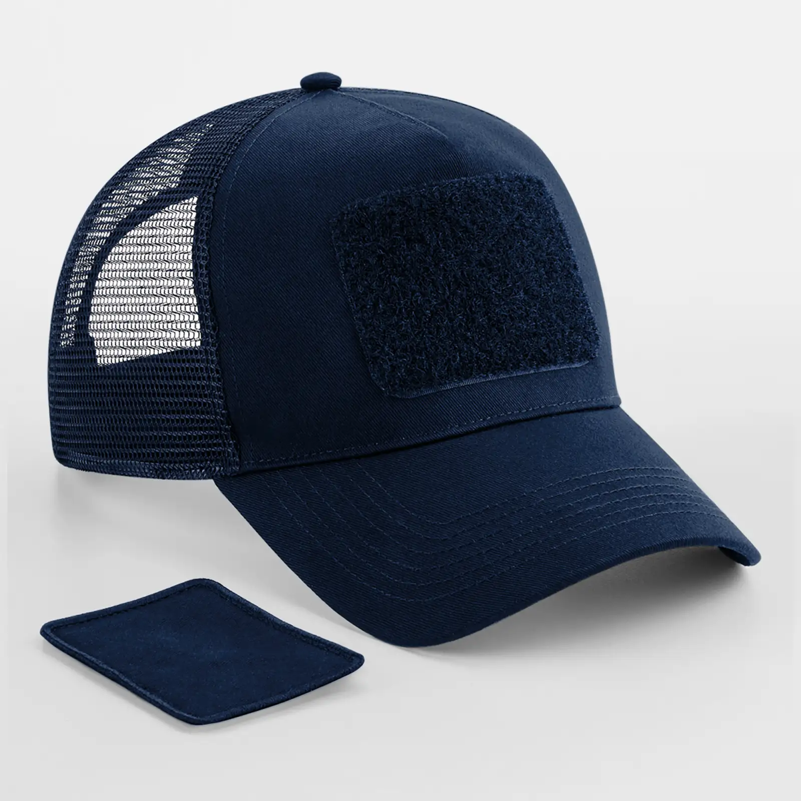 Casquette Filet Réglable à l'Arrière avec Patch Amovible B641 — French Navy