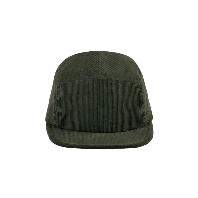 Casquette campeur 5 panneaux en velours B679 — Forest Night