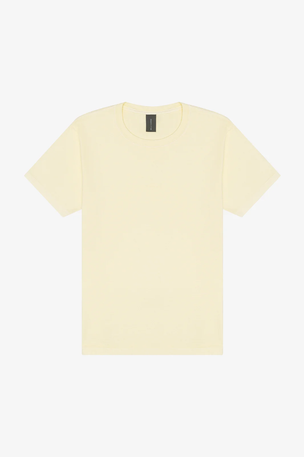 T-shirt délavé épais unisexe BE4810GD — Butter milk