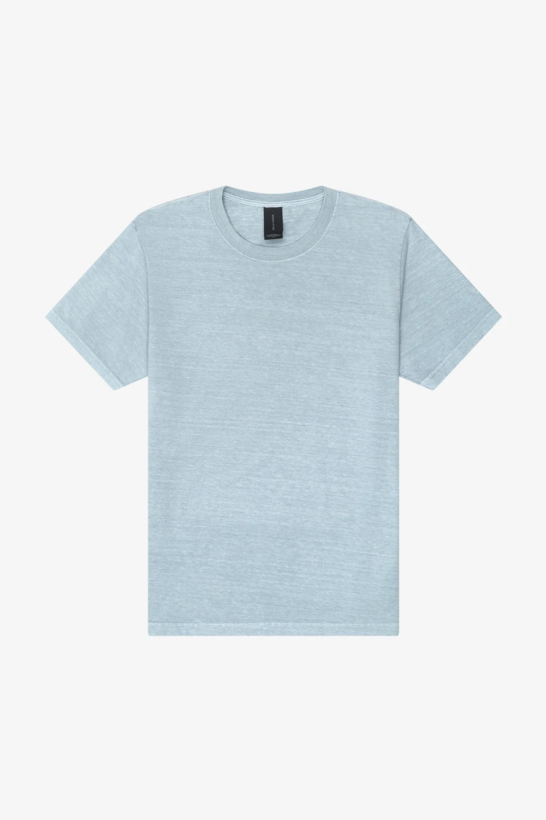 T-shirt délavé épais unisexe BE4810GD — Light washed denim