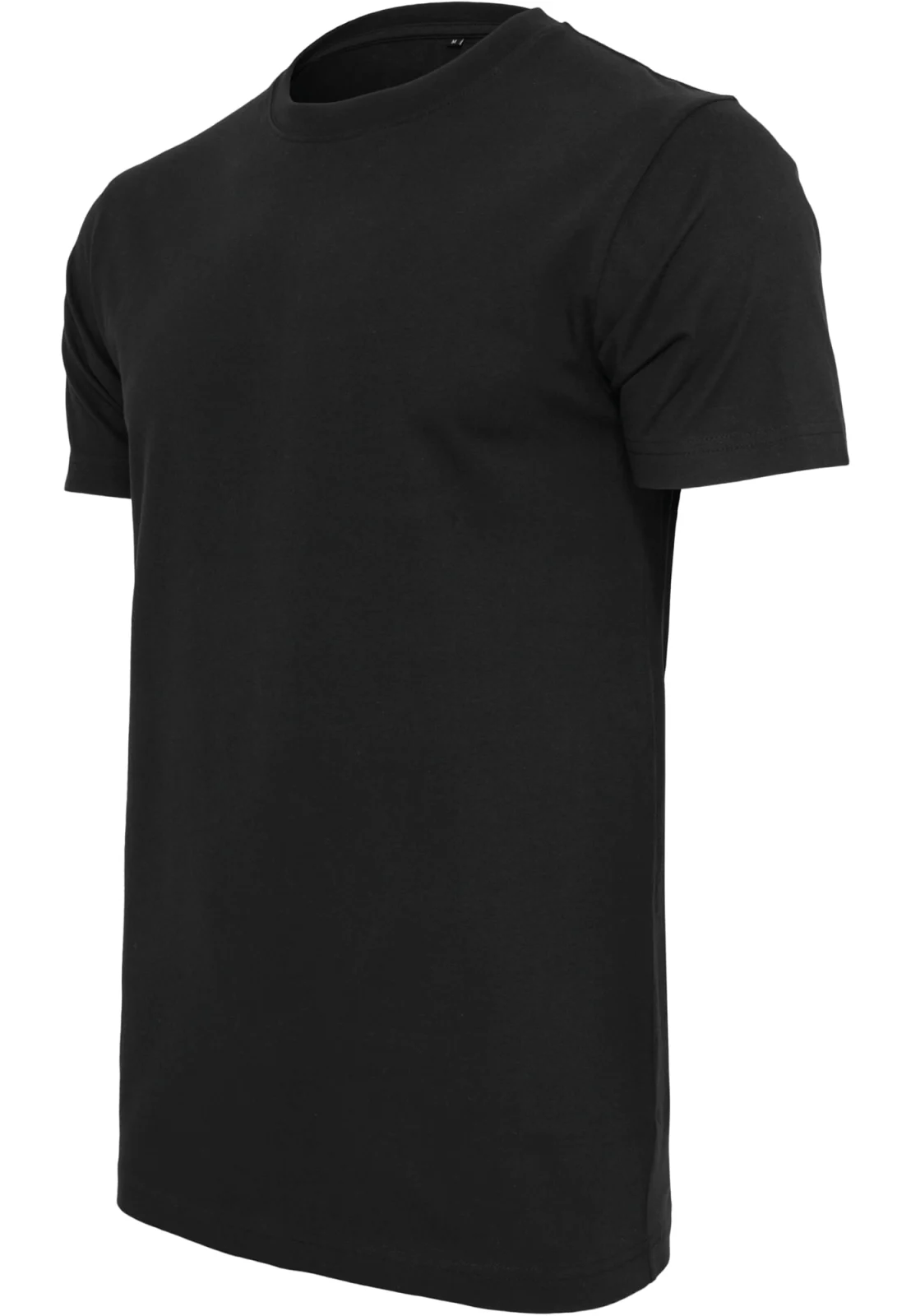 T-shirt col rond BY004 — Black