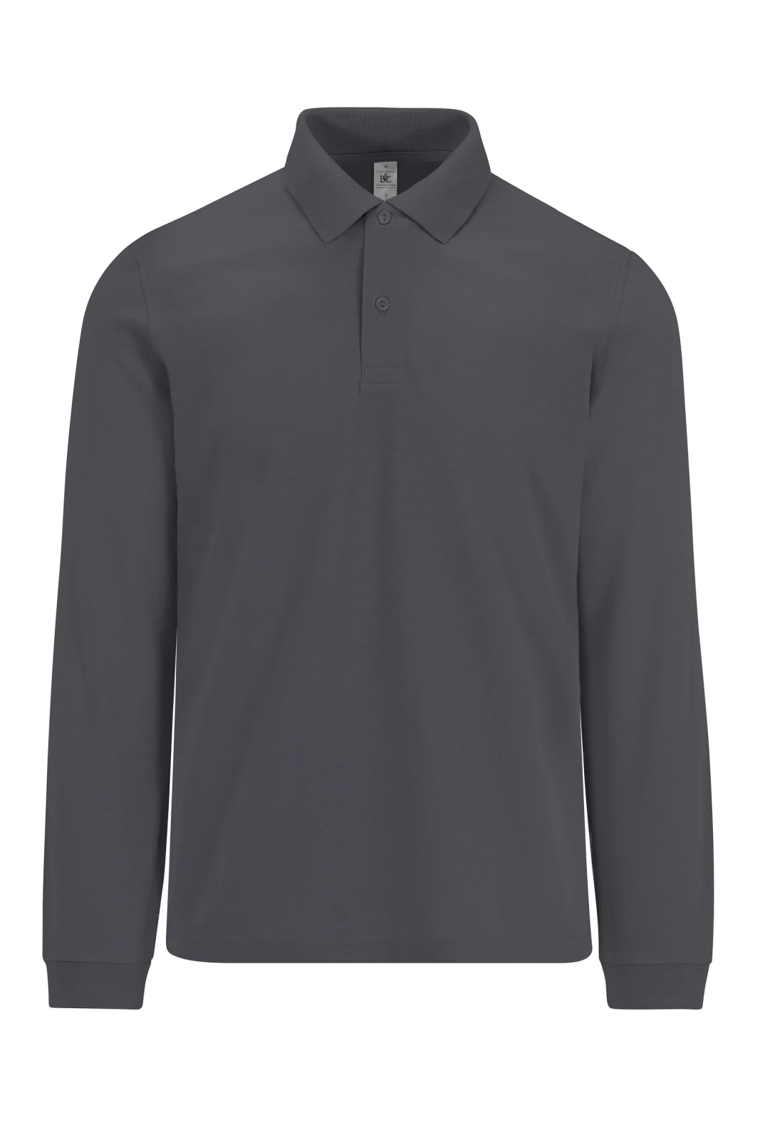 MY POLO 180 Homme manches longues CGPU425 — Dark Grey