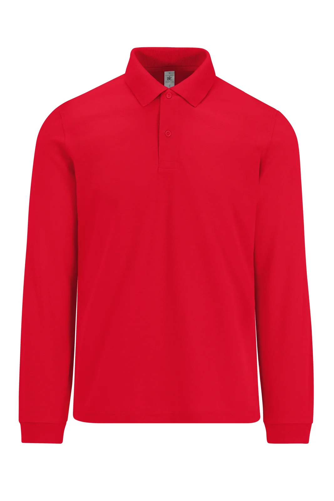 MY POLO 180 Homme manches longues CGPU425 — Red