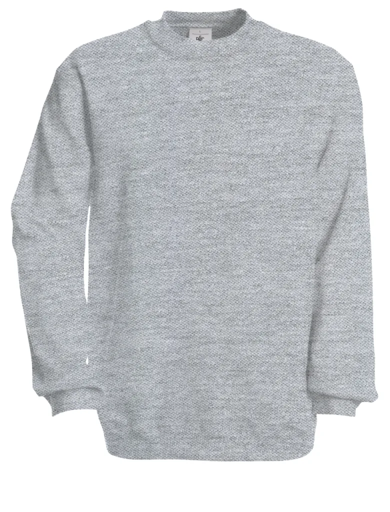 Sweat-shirt col rond CGSET — Heather Grey