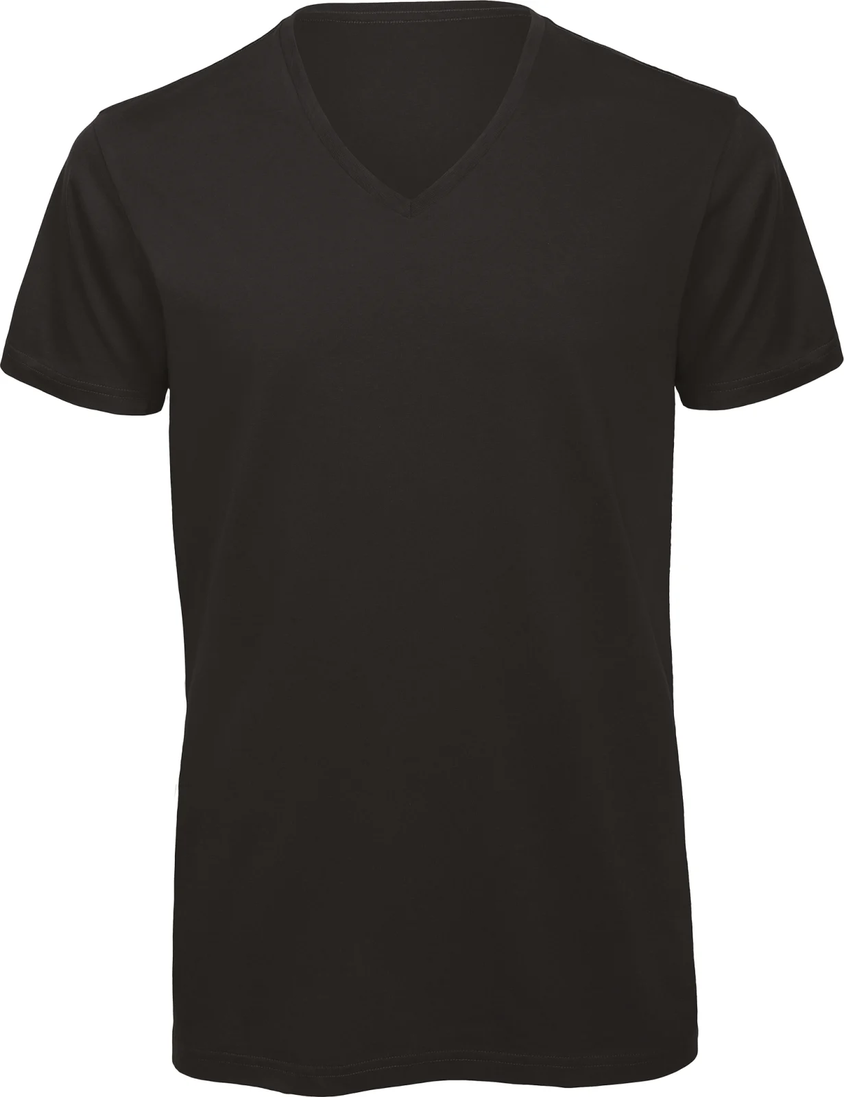 T-shirt BIO Inspire col V Homme CGTM044 — Black