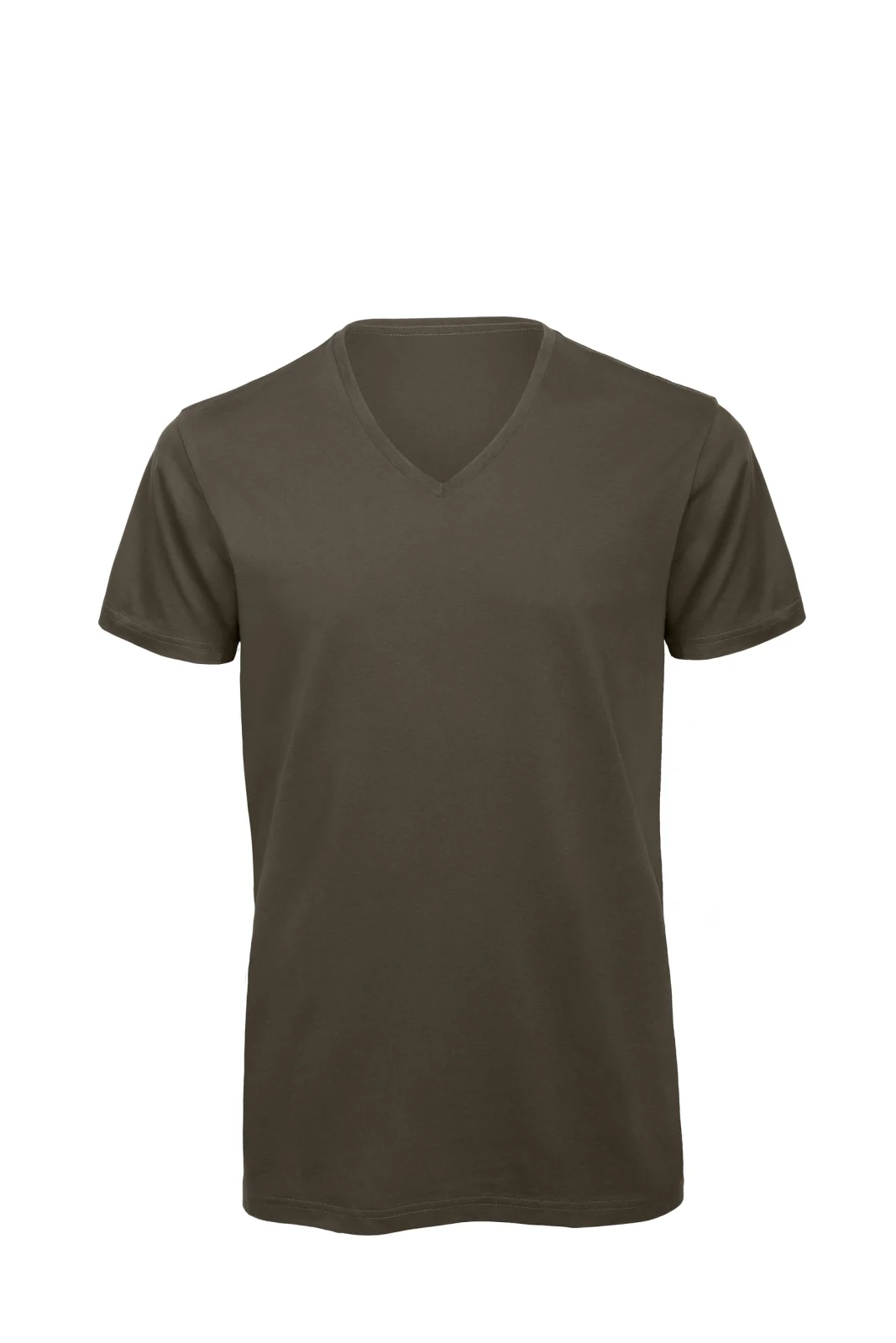 T-shirt BIO Inspire col V Homme CGTM044 — Khaki