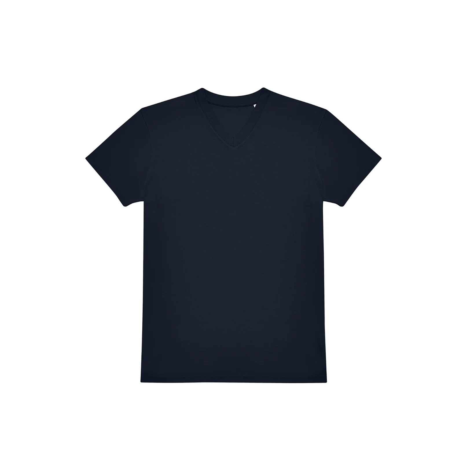 T-shirt col V #150 CGTU008 — Navy