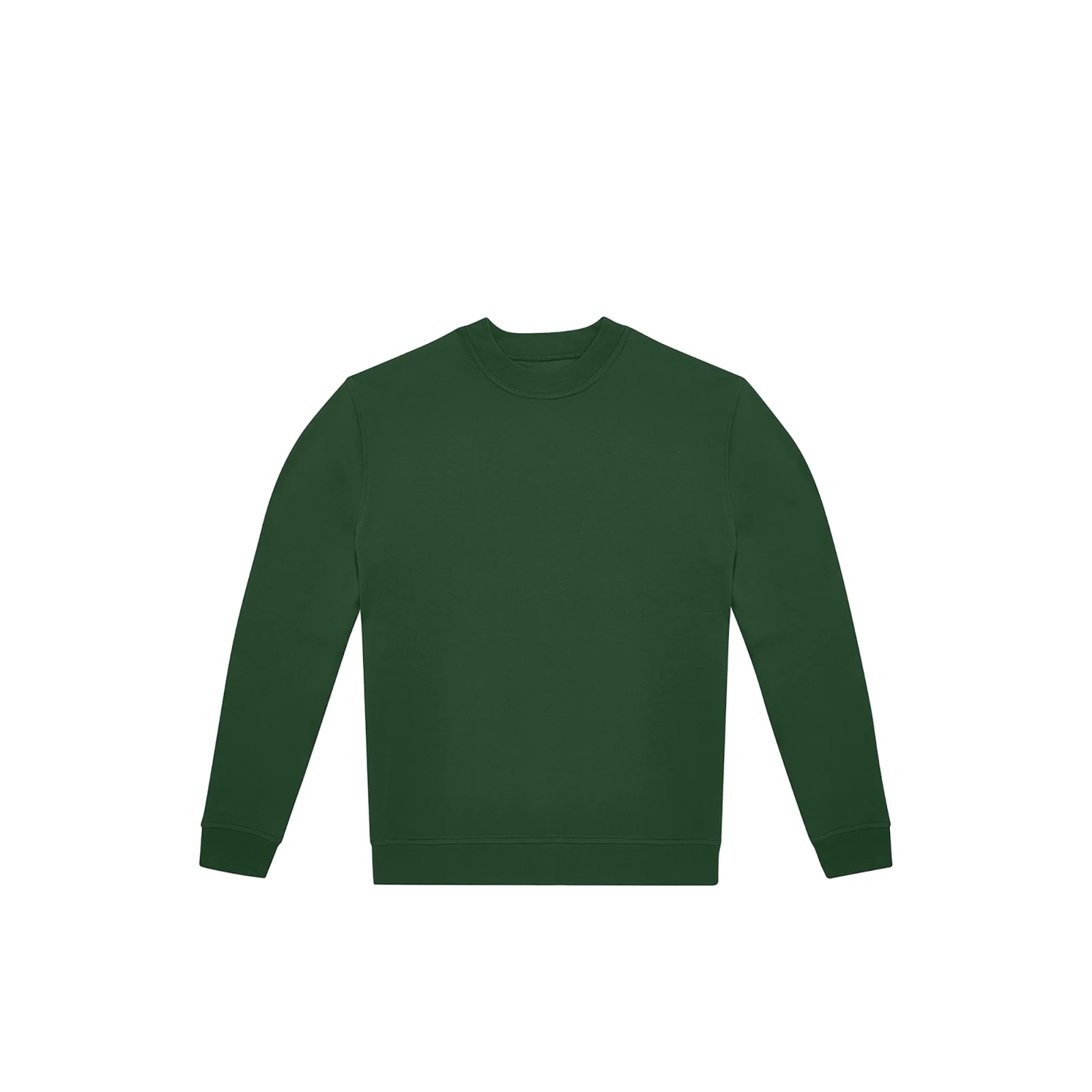 Sweat-shirt col rond ID.332 unisexe CGWG004 — Bottle Green