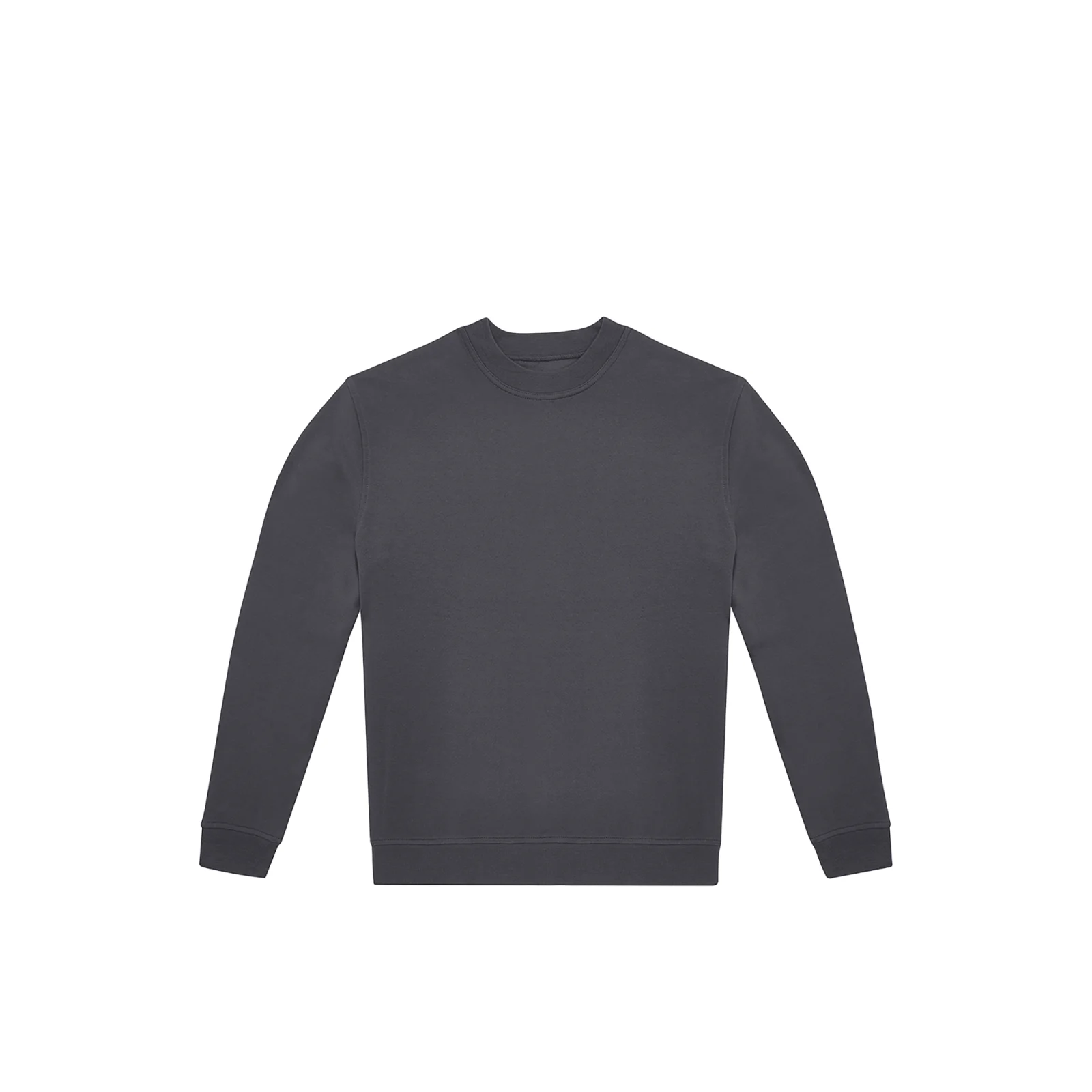 Sweat-shirt col rond ID.332 unisexe CGWG004 — Dark Grey