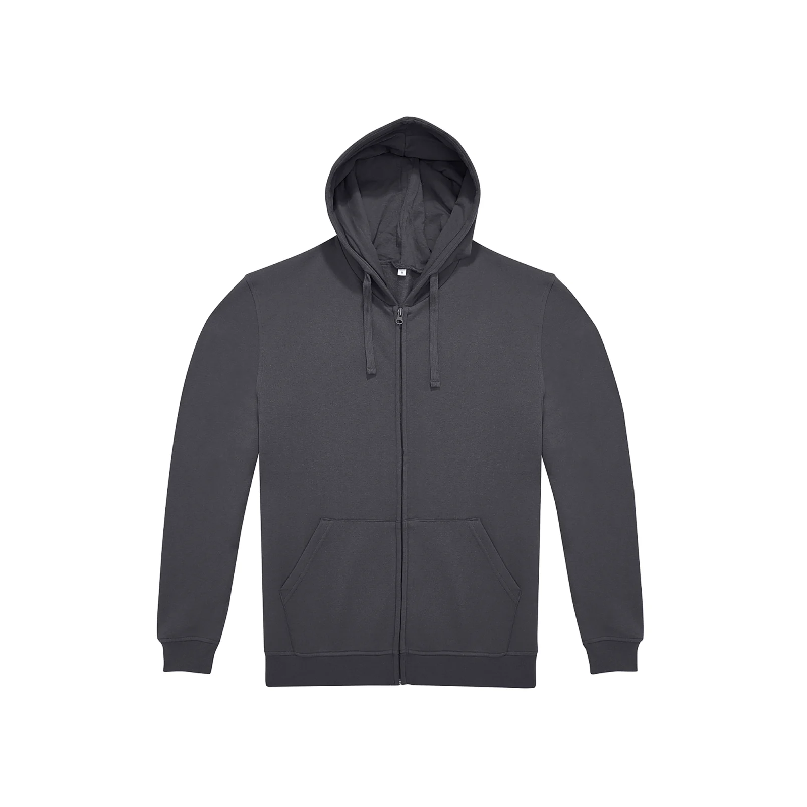 Sweat-shirt capuche zippé ID.224 (50/50) CGWG009 — Dark Grey