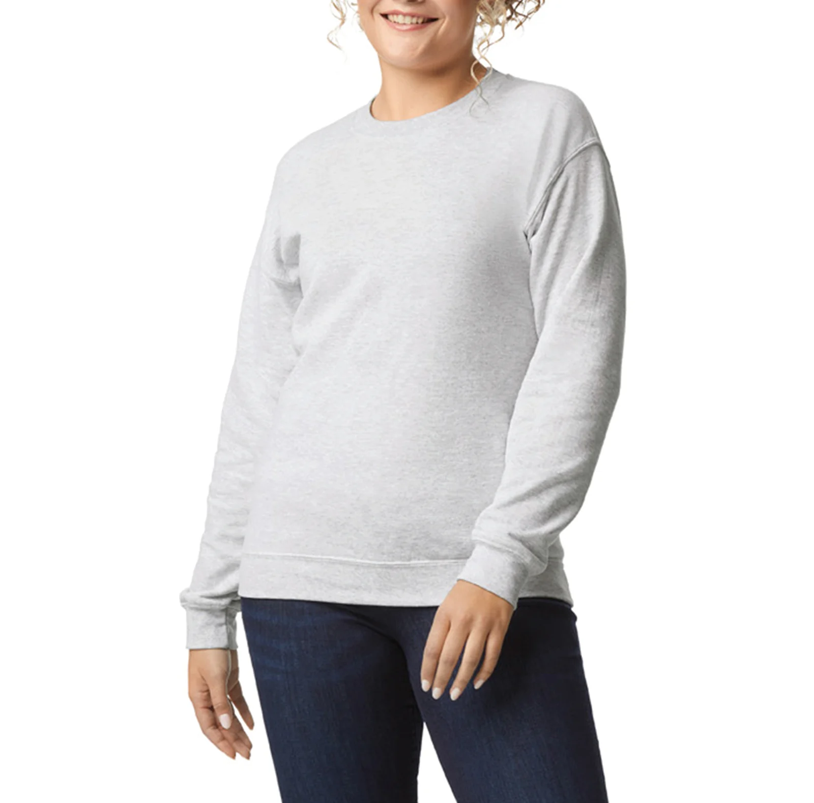 Sweat-shirt col rond Heavy Blend™ GI18000 — Ash
