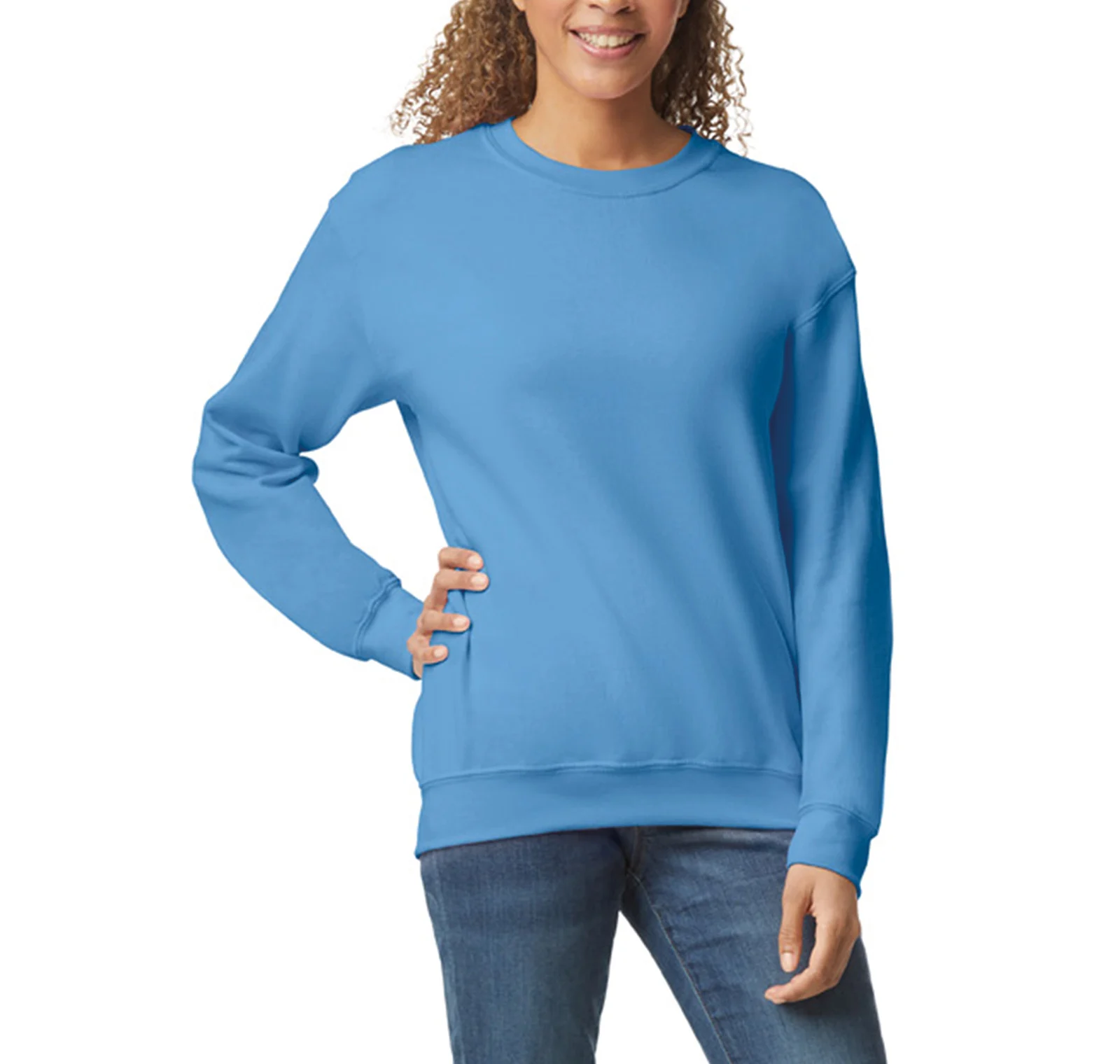 Sweat-shirt col rond Heavy Blend™ GI18000 — Carolina Blue