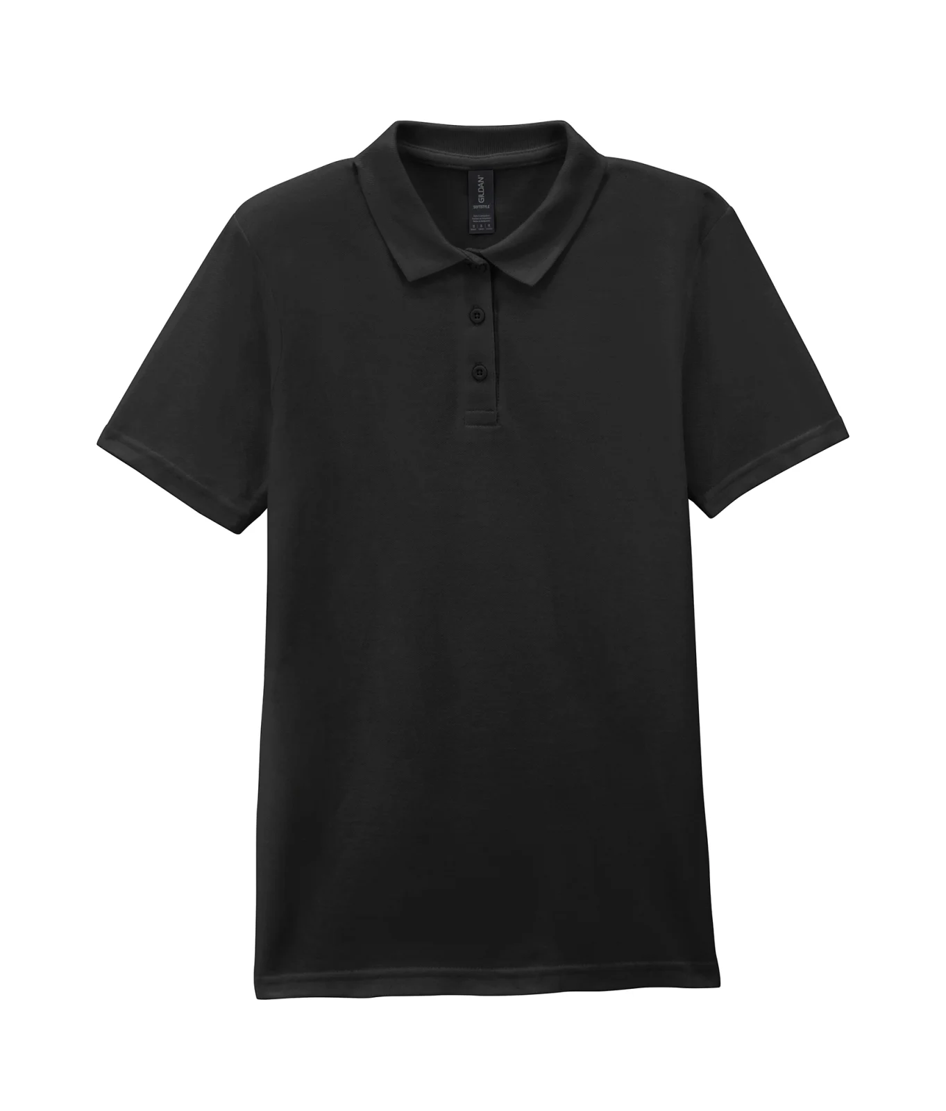 Polo Femme Softstyle Double Piqué GI64800L — Black