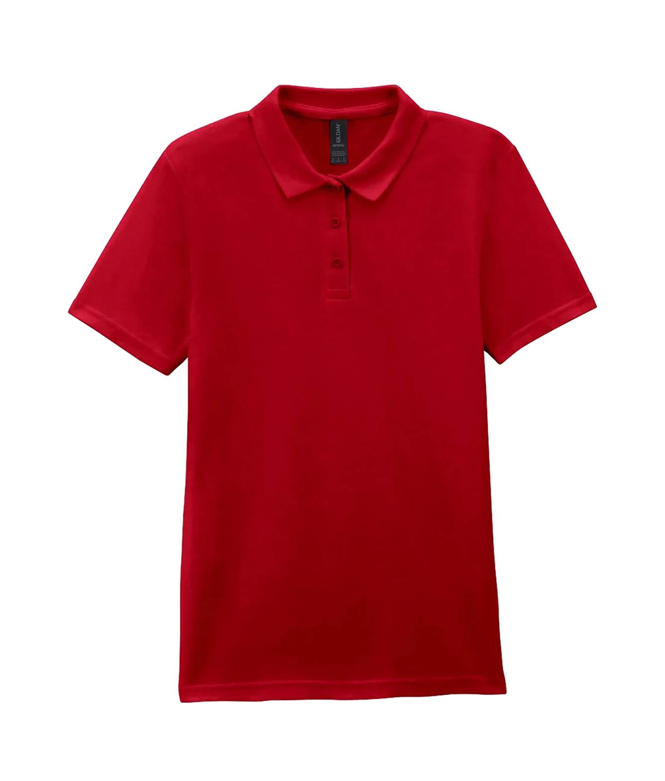 Polo Femme Softstyle Double Piqué GI64800L — Cherry Red