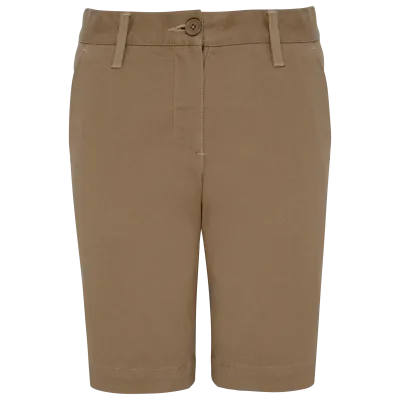 Bermuda chino fille K7008 — Camel