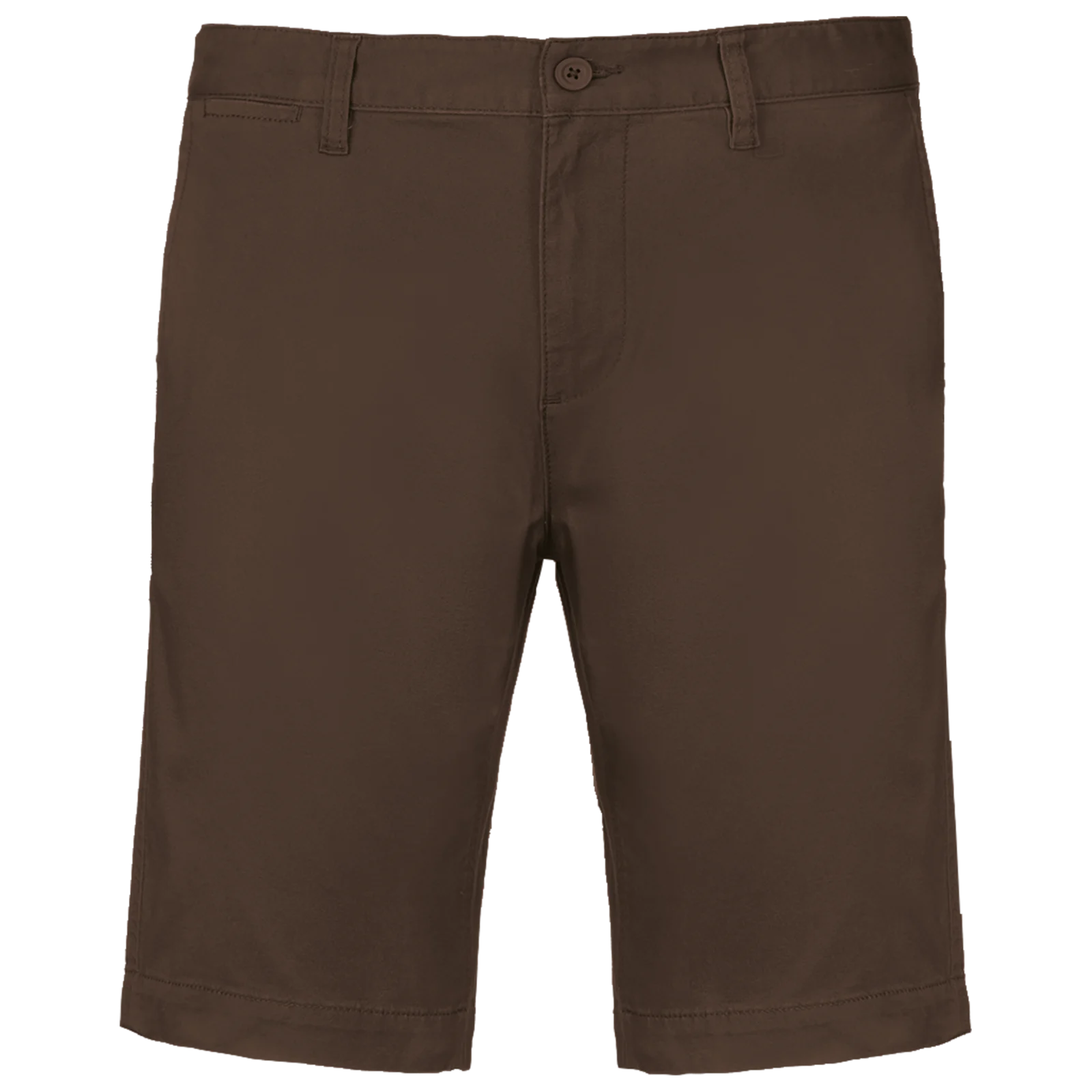 Bermuda chino homme K750 — Chocolate