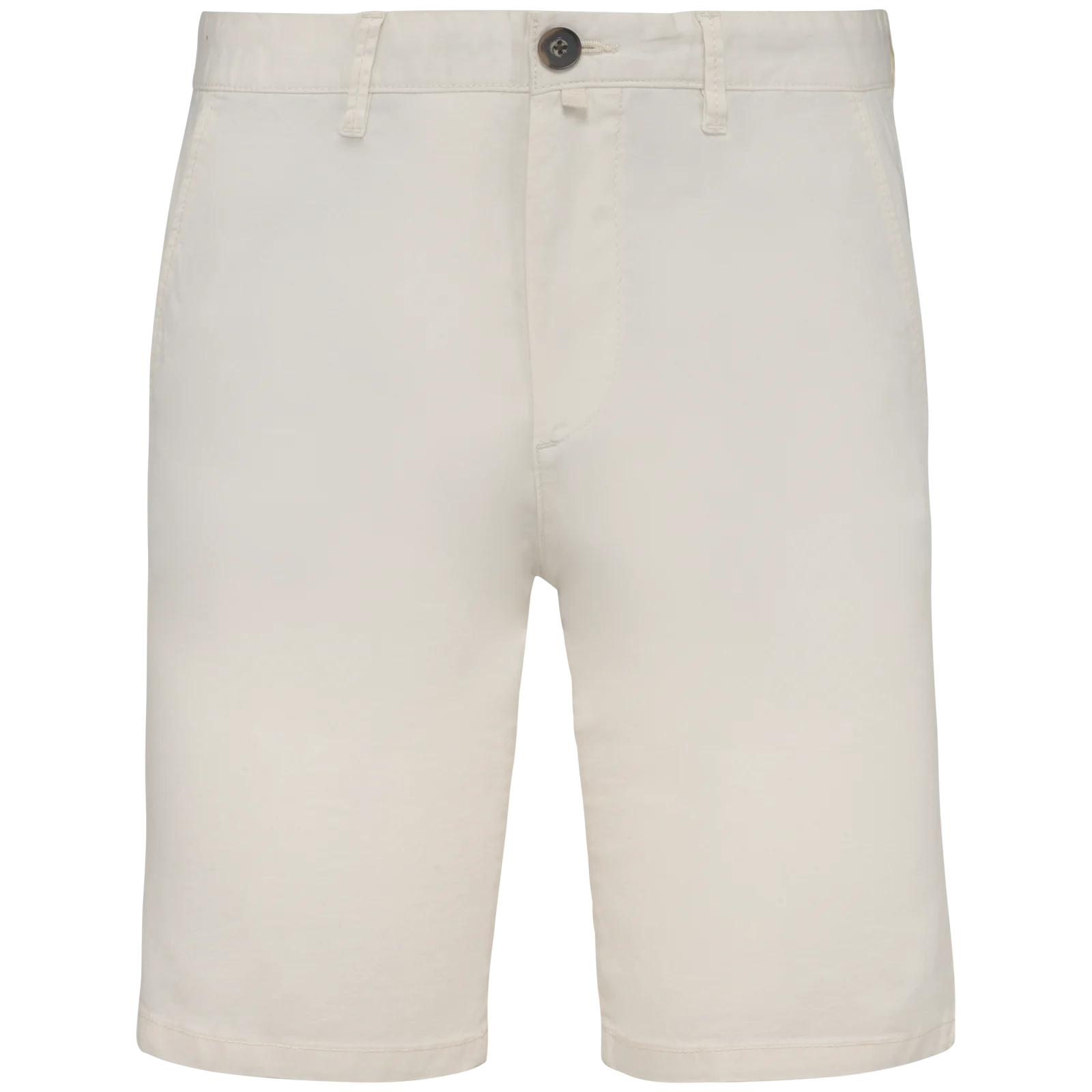 Bermuda chino écoresponsable homme NS738 — Ivory