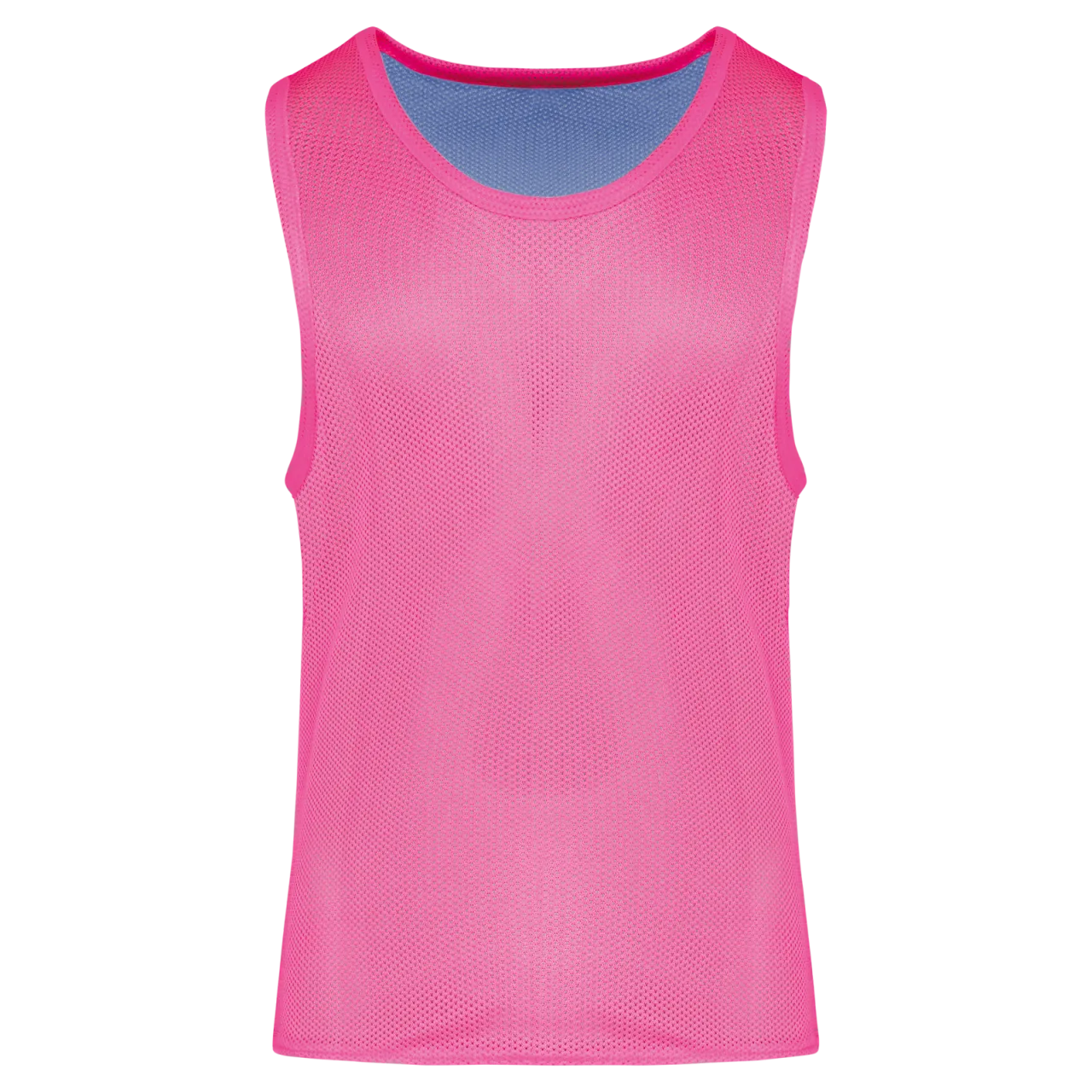 Chasuble réversible multisports unisexe PA042 — Fluorescent Pink / Sporty Sky Blue